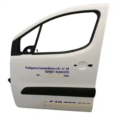 Автозапчастина б/у передні ліві двері для citroen jumpy furgón 1.6 hdi 90 16v посилання на oem iam 9002z3