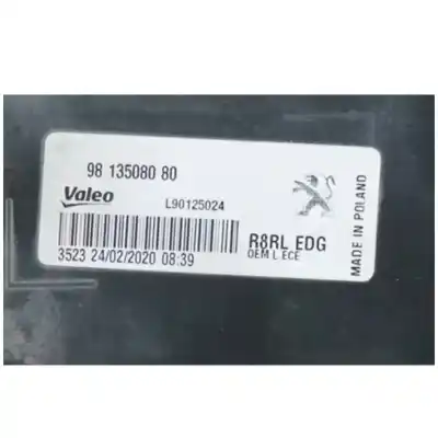 Автозапчасти б/у внутренний левый задний фонарь за peugeot 508 ii (fb_, fh_, f3_) 1.5 bluehdi 130 (fbyhzj, fbyhzr) ссылки oem iam 9813508080  