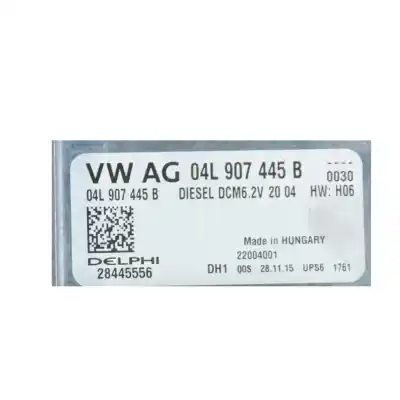 Автозапчастина б/у ебу контролер двигуна для seat leon st (5f8) 1.6 tdi посилання на oem iam 04l907445b  