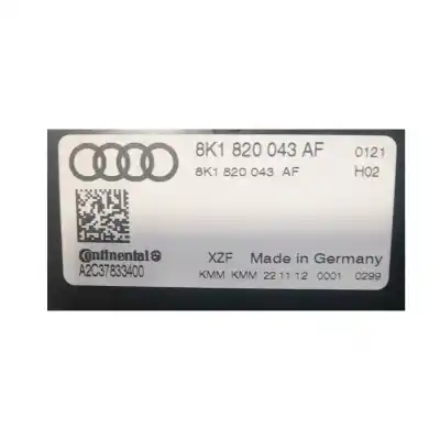Автозапчасти б/у климат-контроль за audi a4 b8 (8k2) 2.0 tdi ссылки oem iam 8k1820043afxzf  