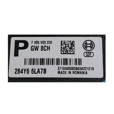 Second-hand car spare part electronic module for renault megane iv fastback (b9a/m/n_) 1.3 tce 140 (b9nb) oem iam references 284y66la7b  