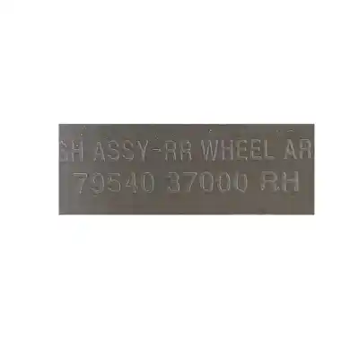 Piesă de schimb auto la mâna a doua aripã spate dreapta pentru ssangyong korando (c300) 1.5 e-xgdi referințe oem iam 7954037000  