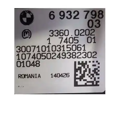 Second-hand car spare part headlights switch for bmw 3 touring (e91) 330 d oem iam references 61316932798  