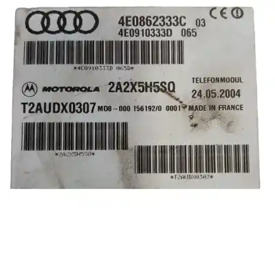 Second-hand car spare part body control unit for audi a6 c6 (4f2) 3.2 fsi oem iam references 4e0862333c  
