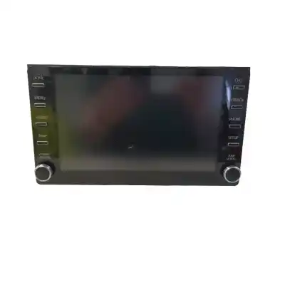 Peça sobressalente para automóvel em segunda mão display gps / multimídia por toyota corolla referências oem iam 8614002m21