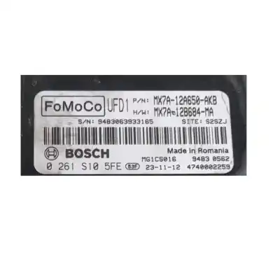 Автозапчасти б/у блок управления двигателем за ford focus iv (hn) 1.0 ecoboost mhev ссылки oem iam mx7a12a650akb  