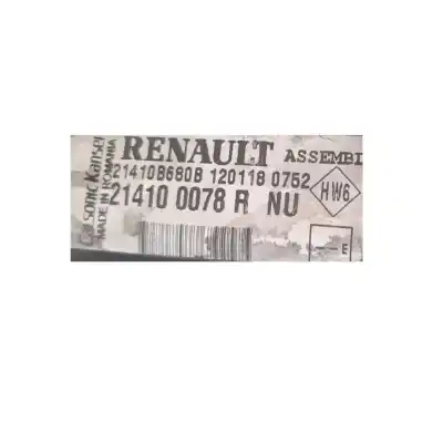 Second-hand car spare part water radiator for dacia logan mcv ii 1.5 dci oem iam references 214100078r  