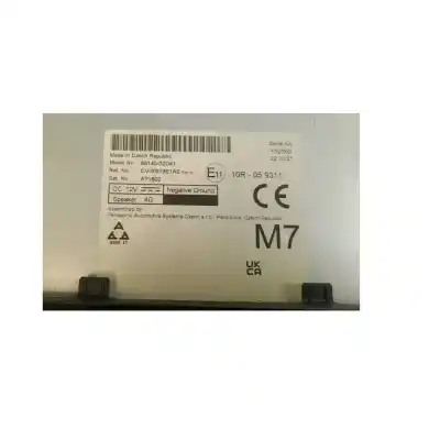 Second-hand car spare part multifunction display for toyota corolla  oem iam references 8614002m21  