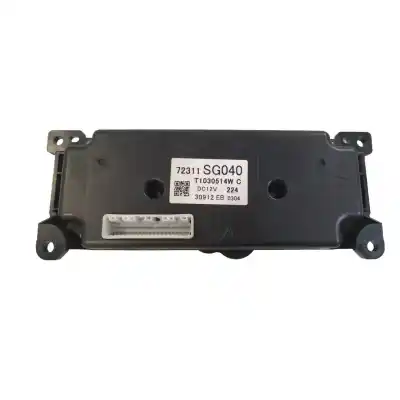 Second-hand car spare part climate control for subaru forester (sj_) 2.0 i awd (sj5) oem iam references 72311sg040  