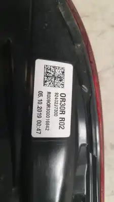 Автозапчасти б/у правый задний фонарь за kia xceed (cd) 1.6 crdi 115 ссылки oem iam 92402j7300  