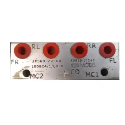 Peça sobressalente para automóvel em segunda mão abs por kia xceed (cd) 1.6 crdi 115 referências oem iam 58910j7240  