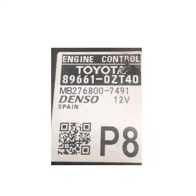 Second-hand car spare part ecu engine control for toyota corolla  oem iam references 896610zt40  