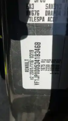Автозапчастина б/у ліва бічна для renault modus / grand modus (f/jp0_) 1.5 dci (fp0d, jp0d) посилання на oem iam 8200267913  compatibilidades y componentes ->8200267913 renault, 8200267913 renault, 8200267914 renault