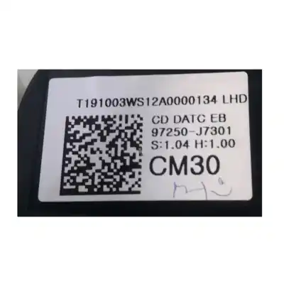 Автозапчасти б/у климат-контроль за kia xceed (cd) 1.6 crdi 115 ссылки oem iam 97250j7301wk  