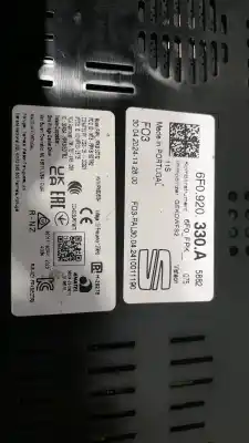 Автозапчастина б/у панель інструментів для seat ibiza v (kj1, kjg) 1.0 tsi посилання на oem iam 6f0920330a  