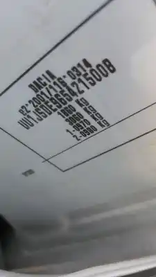 Автозапчастина б/у передній правий річок склоочисника для dacia lodgy (js_) 1.5 dci посилання на oem iam 288860926r  