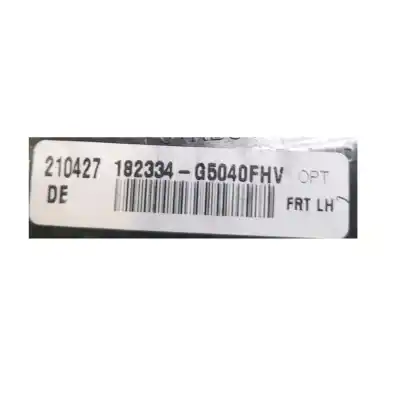 Peça sobressalente para automóvel em segunda mão forra / revestimento da porta dianteira esquerda por kia niro (de) e-niro referências oem iam 182334g5040  