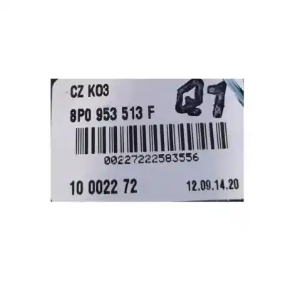 Second-hand car spare part indicator switch for audi tt (8j3) 1.8 tfsi oem iam references 8p0953513f  