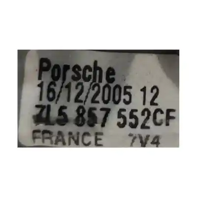 Pezzo di ricambio per auto di seconda mano parasole destro per porsche cayenne (typ 9pa) 3.2 v6 cat riferimenti oem iam 7l5857522cf  