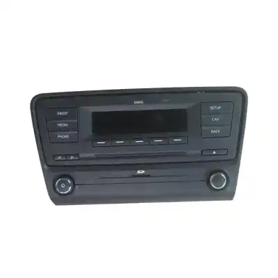 Автозапчасти б/у аудиосистема / радио cd за skoda octavia iii (5e3, nl3, nr3) 1.6 tdi ссылки oem iam 5e0035875