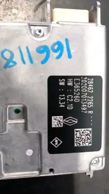 Second-hand car spare part camera for renault clio v (b7_) 1.0 lpg (b7mt) oem iam references 284622265r  