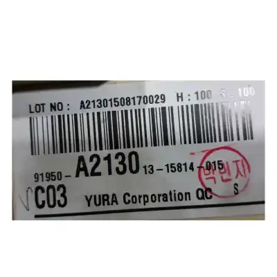 Second-hand car spare part fuse box unit for kia cee'd (jd) 1.6 crdi 136 oem iam references 91950a2110  