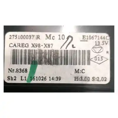 Автозапчастина б/у молдинг для renault captur i (j5_, h5_) 0.9 tce 90 посилання на oem iam 682704761r  