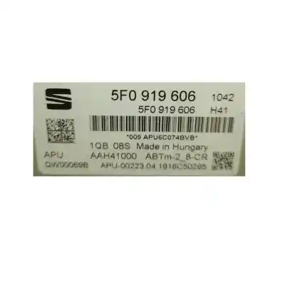 Автозапчасти б/у многофункциональный дисплей за seat leon st (5f8) 1.6 tdi ссылки oem iam 5f0919606  