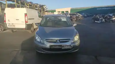 Peça sobressalente para automóvel em segunda mão BOTÃO / INTERRUPTOR ELEVADOR VIDRO DIANTEIRO ESQUERDO por PEUGEOT 307 MANUAL Referências OEM IAM 6554E9  