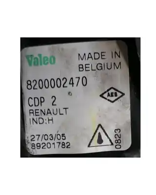 İkinci el araba yedek parçası sag sis lambasi için renault modus / grand modus (f/jp0_) 1.6 (jp03, jp0b, jp0u, jp0y, jp1g) oem iam referansları 8200002470  