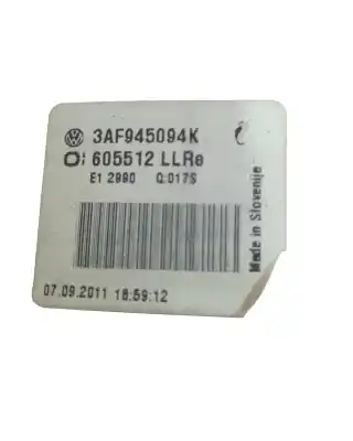 Автозапчасти б/у внутренний правый задний фонарь за volkswagen passat b6 variant (3c5) 1.6 tdi ссылки oem iam 3af945094k  