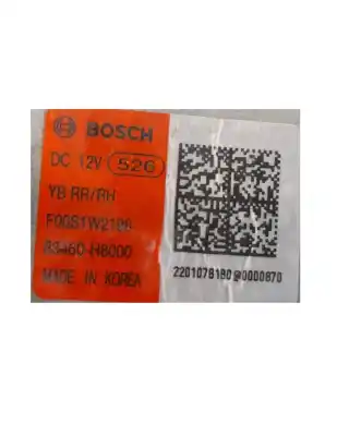 Автозапчастина б/у регулятор скла заднього правого для kia stonic (yb) 1.0 t-gdi eco-dynamics+ посилання на oem iam 83402h8000  