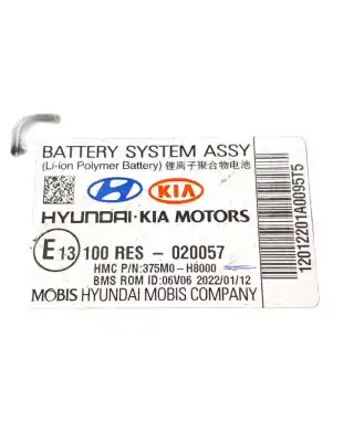 Tweedehands auto-onderdeel accu voor kia stonic (yb) 1.0 t-gdi eco-dynamics+ oem iam-referenties 375m0h8000  