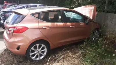 Peça sobressalente para automóvel em segunda mão pinça de travão dianteira esquerda por ford fiesta vii (hj, hf) 1.5 tdci referências oem iam 2095064  