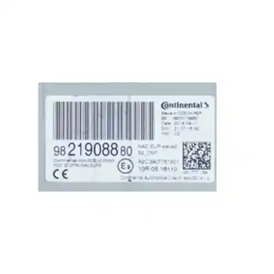 Second-hand car spare part electronic module for citroen c-elysee (dd_) 1.2 puretech 82 (ddhmrp) oem iam references 9821908880  