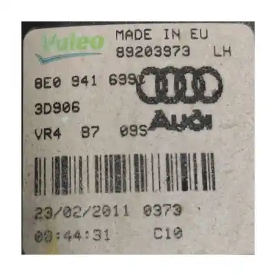 Second-hand car spare part right fog light for audi a3 (8p) 1.6 tdi ambiente oem iam references 8e0941700e  