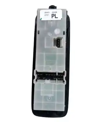 Pezzo di ricambio per auto di seconda mano interruttore alzacristalli anteriore sinistro per nissan qashqai / qashqai +2 i (j10, nj10, jj10e) 1.6 riferimenti oem iam 25401jd00b  