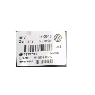Автозапчасти б/у задний правый стеклорегулятор за volkswagen golf vi variant (aj5) 1.2 tsi ссылки oem iam 5k4839730j  