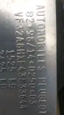 Автозапчасти б/у переднее правое крыло за peugeot 206 fastback (2a/c) 1.4 hdi eco 70 ссылки oem iam 7841l0  