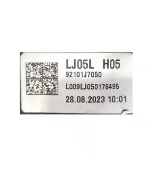 Second-hand car spare part left headlight for kia ceed (cd) 1.6 crdi 115 oem iam references 92101j7050  