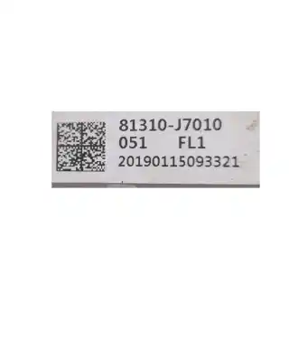 Peça sobressalente para automóvel em segunda mão fechadura da porta dianteira esquerda por kia ceed (cd) 1.6 crdi 115 referências oem iam 81310j7010  