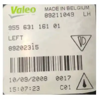 Автозапчастина б/у ліва протитутмана для porsche cayenne (9pa) s 4.5 посилання на oem iam 95563116102  