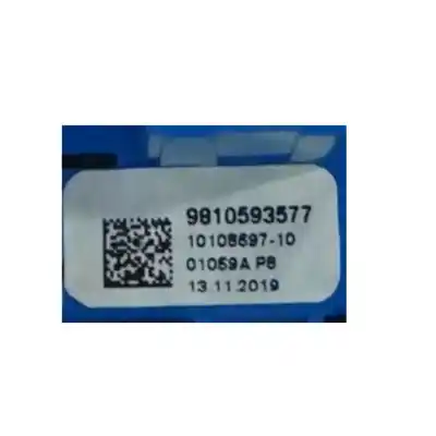 Автозапчастина б/у кнопка електричного стоянкового гальма для peugeot 2008 ii (ud_, us_, uy_, uk_) 1.2 puretech 130 посилання на oem iam 9810593577  