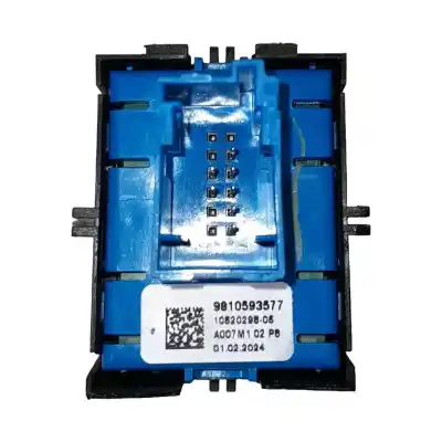 Автозапчасти б/у кнопка электрического стояночного тормоза за peugeot 2008 ii (ud_, us_, uy_, uk_) 1.2 puretech 130 ссылки oem iam 9810593577  