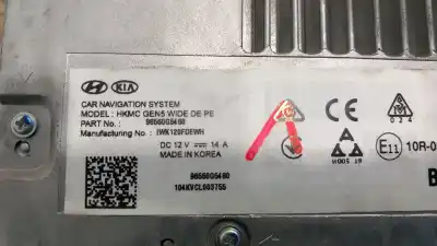 Second-hand car spare part multifunction display for kia niro (de) 1.6 gdi hybrid oem iam references 96560g5480  