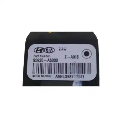 Second-hand car spare part collision / impact sensor for kia cee'd (jd) 1.6 crdi 136 oem iam references 95920a6000  