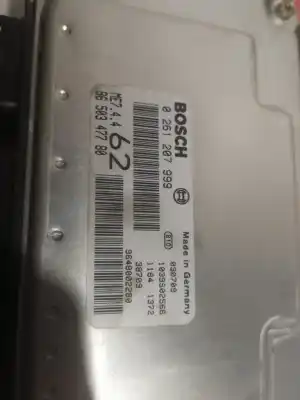 Автозапчастина б/у ебу контролер двигуна для citroen c2 (jm_) 1.6 посилання на oem iam 9650347780  