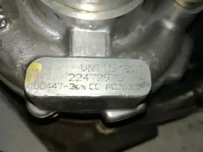 İkinci el araba yedek parçası turbosarj için bmw serie 3 berlina (e46) d-204d1 oem iam referansları 2247297g