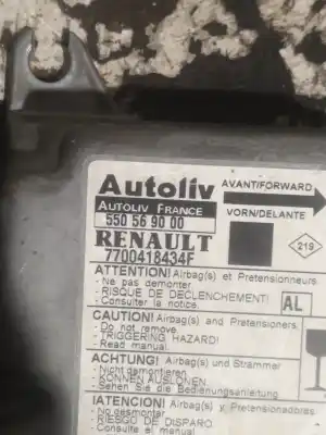 Second-hand car spare part airbag control unit for renault megane i scenic (ja0) f9q k7 oem iam references 7700418434f  