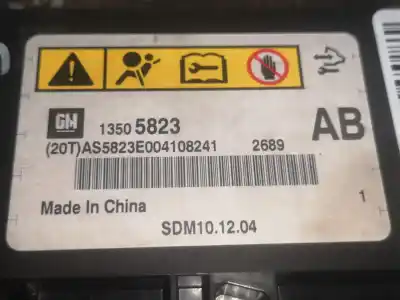Автозапчасти б/у блок управления подушками безопасности за opel astra j berlina 5p d-a17dtr ссылки oem iam 13505823  
